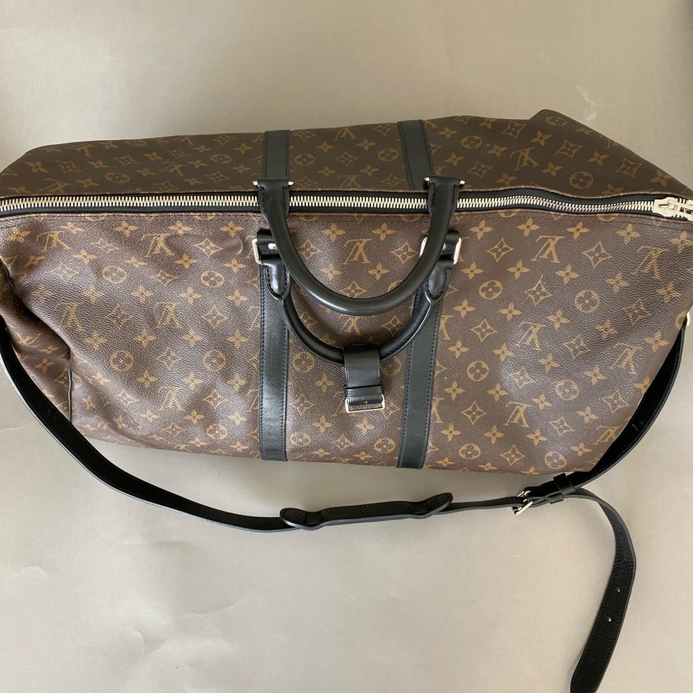 LouisVuitton 55Keepall Monogram Madagascar Duffle